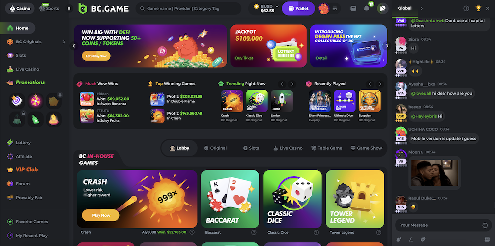 Pengalaman Seru Bermain di BC Game im Semua yang Perlu Anda Ketahui